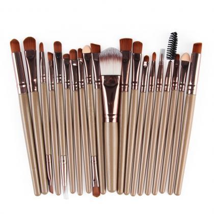 High Quality 20pcs/set Makeup Brush Set Tools Wool..