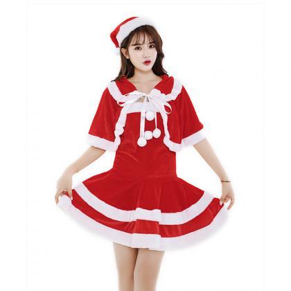 Cute Red Christmas Costume