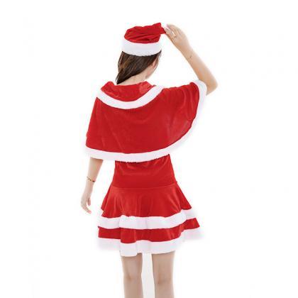 Cute Red Christmas Costume