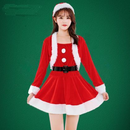 Mini Cute Long Sleeve Christmas Costume