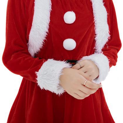 Mini Cute Long Sleeve Christmas Costume