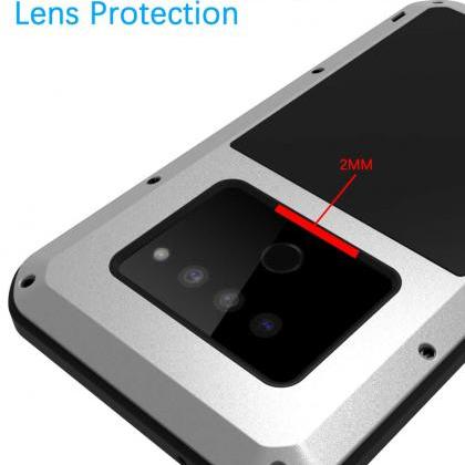 Lg V50 Thinq Case Shockproof Metal Armor Supports..