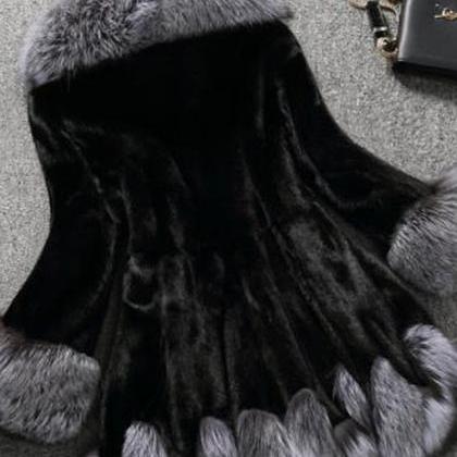 High Quality Women's Winter Faux Fur..