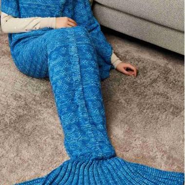 Super Good Quality Crochet Knitting Mermaid Tail..