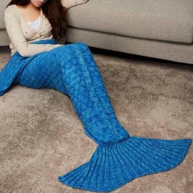 Super Good Quality Crochet Knitting Mermaid Tail..