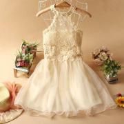 2013 autumn pregnantwith halter-neck dress evening party Prom dress Bridesmaid Wedding Dress-Apricot