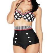 Sexy Designer Polka dots Bikini Swimsuit